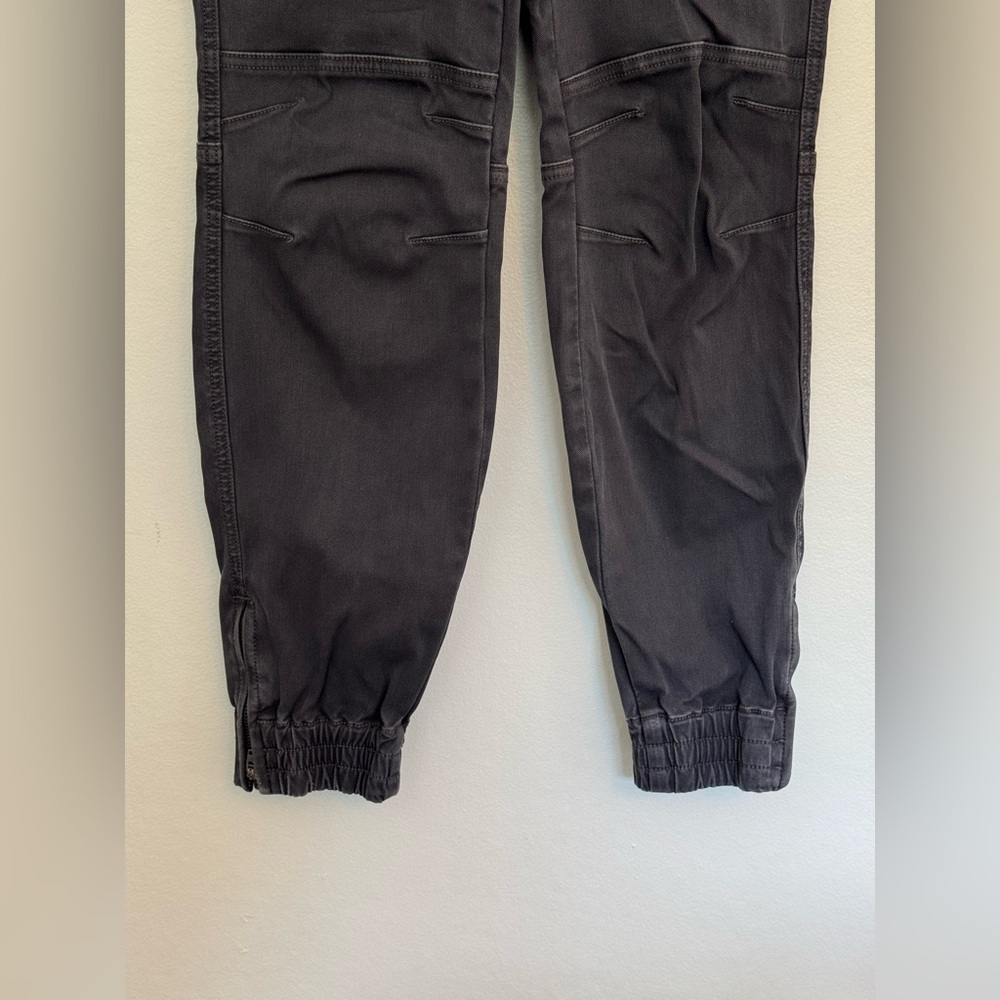 SPANX Womens Washed Black Jogger Stretch Pants - Size Small - Picture 3 of 8